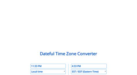 dateful time converter